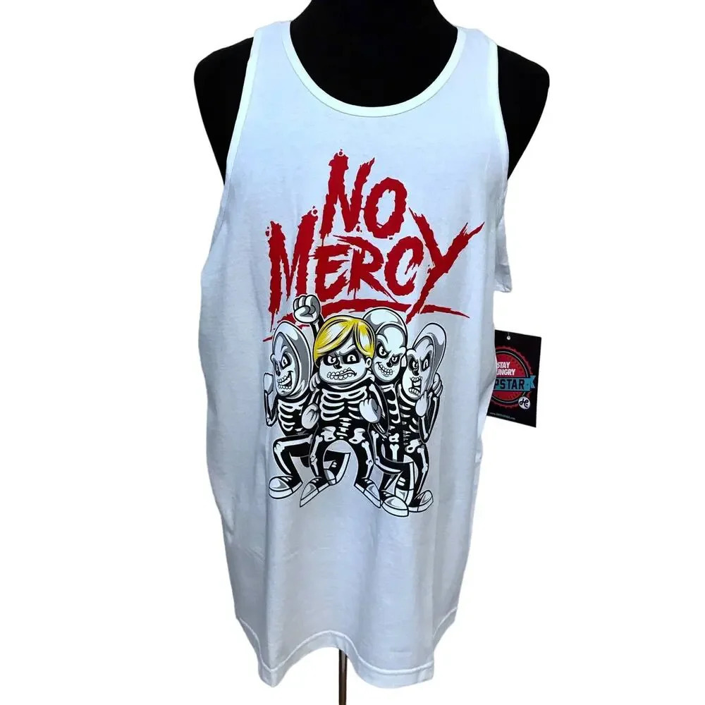 Hipstar NWT White Graphic Tank Top Men S *Pls See Description*
